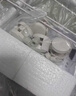 聚骊汇宿舍小推车置物架寝室书桌下小书架可移动带轮零食多层夹缝收纳柜 4层白-特厚全钢-滑轮+挂钩+挂盒 实拍图
