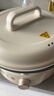 美的（Midea）电火锅 电煮锅蒸锅 火锅专用锅分体式多功能锅电热锅4.5L多功能锅HGE3036 实拍图