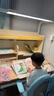 爱果乐26年新品儿童学习桌椅套装写字桌实木书桌可升降学生写字学习桌子 1m实木桌+灯+G6Max马卡龙蓝 赠送学习礼包 实拍图