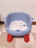日康（rikang）宝宝餐椅 叫叫椅婴儿学坐椅多功能儿童吃饭餐桌 RK-X2009-5 灰色 实拍图