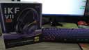 iKF V11 Pro7.1四模无线游戏耳机头戴式7.1环绕音效蓝牙有线电竞专用三角洲FPS无畏契约辨位  暗紫色 实拍图
