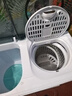 扬子集团洗衣机半自动老式家用双桶大容量双缸洗衣机蓝光 洗脱双筒小型波轮 22.5KG【洗15+7.5洗脱分离透明面板】 双缸 实拍图