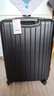 爱华仕行李箱24英寸拉杆箱男大容量旅行箱女密码箱高颜值耐用皮箱黑色 实拍图