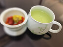 昌南茶杯影青陶瓷景德镇茶水分离茶具过滤带盖办公泡茶杯节节高升 实拍图