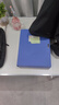 新时达5只装55mmA4档案盒文件盒收纳盒资料盒塑料合同文件夹硬盒子人事粘扣文档桌面PP胶加厚大蓝色办公 实拍图