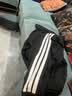 阿迪达斯（adidas）外套男 26秋季新款运动休闲服立领开衫外套透气上衣夹克 黑白/经典三条纹/店长主推款 M 实拍图