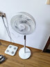 美的（Midea）【闪拆系列】一键闪电拆装直流变频家用语音电风扇一级能效轻音落地扇大风力卧室立式电扇SDJ30BC 实拍图