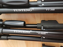 云腾（YUNTENG）VT-368便携三脚架三维云台微单CCD数码相机摄像机自拍旅行vlog视频手机直播铝合金超轻三角支架 实拍图