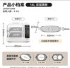 苏泊尔（SUPOR）电蒸锅 可拆洗分体式水箱  多功能家用电热锅 14L大容量双层蒸笼多用途锅ZN30FC966 实拍图