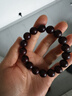 原木匠正宗小叶紫檀木手串男士高端佛珠手链女款108颗文玩手串爆满金星 满金星12mm*17颗[高级礼盒] 实拍图