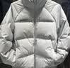 阿迪达斯（adidas）羽绒服男600蓬潮流时尚舒适立领保暖休闲运动外套 奇迹银 L 实拍图