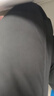 罗蒙（ROMON）休闲裤子男春季商务潮流西裤弹力修身百搭通勤四季男装 黑34 实拍图