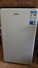 美的（Midea）93L单门小冰箱一级低音复古白色小单温冷藏租房家用宿舍办公室可放美妆BC-93MF【国家补贴】 实拍图