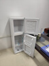 HYUNDAI（韩国现代）小冰箱迷你小型家用冷藏冷冻宿舍出租房办公室双开门二门电冰箱节能省电 118L白【行业热卖+店铺热卖】 实拍图