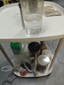 卓博茶几边桌沙发边几角几茶水桌小桌子可移动置物架床头柜CJ19白色 实拍图