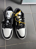 Jordan男女休闲鞋 AJ1熊猫 AJ 1情人节礼物运动鞋DC0774-101黑白40.5 实拍图