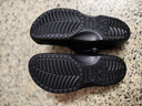 卡骆驰（CROCS）贝雅洞洞鞋男鞋女鞋轻便耐磨一脚蹬拖鞋休闲鞋百搭花园鞋|10126 黑色-001 43 (270mm) 实拍图