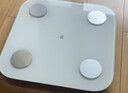 米家小米智能体脂秤S400 白色 双接家用电子秤体重秤 高精准25项身体数据平衡测试 体重体脂管理 实拍图