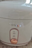 美的（Midea）大眼萌 智能电饭煲电饭锅1.2L迷你1-2人宿舍萌趣 黑晶内胆微压蒸煮米饭锅FB12X1-306E 实拍图
