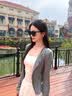 CRANTA KOMEIA墨镜女2026新款夏季偏光防晒紫外线太阳镜眼镜生日礼物送女生女友 偏光黑框黑灰片 高级感送老婆女朋友实用高档 实拍图