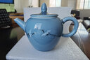 领艺茶壶陶瓷家用简约中式手绘复古单壶功夫茶具配件小茶壶大号 仙鹤美人壶 实拍图