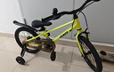 京东京造灵跃儿童自行车京东自营3-6岁山地自行车学生男女孩16寸青柠绿 实拍图