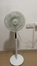 美的（Midea）【幸运草安睡1S】一级能效直流变频声控电风扇家用遥控卧室静音落地扇台式桌面抗菌大风力转页扇 实拍图