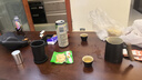 京东京造  旅行茶具 便携旅行茶具茶杯户外茶具整套黑陶舟山 一壶四杯 实拍图