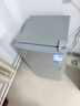 奥克斯小冰箱家用小型迷你冷藏冷冻两用出租房宿舍用节能省电寝室办公室电冰箱 【净化去味】156银色【高效保鲜 铜管速冷】42L 实拍图