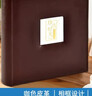 Nakabayashi仲林相册皮质影集6寸220张日本相册本插页式家庭纪念册diy手工pu相册薄照片书 咖色NBPG-2UP6-BR 实拍图