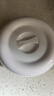 贝瑟斯 陶瓷碗蒸饭碗 蒸菜碗陶瓷蒸蛋碗带盖碗家用汤碗纯白瓷碗5.5英寸 实拍图