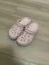 卡骆驰（CROCS）贝雅云彩女士洞洞鞋户外休闲鞋|208186 裸粉-6PI(含智必星) 35 (220mm) 实拍图