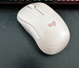 罗技（Logitech）M221 轻音鼠标 无线鼠标 办公鼠标 对称鼠标 带无线微型接收器 米白色 实拍图