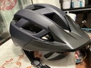 京东京造 自行车头盔骑行头盔磁吸风镜山地公路车安全帽ZX21黛蓝 实拍图