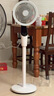 艾美特（AIRMATE）【天鹅MAX】空气循环扇直流变频家用大风力电风扇卧室轻音一级能效负离子净化语音落地扇 SRDI151 实拍图
