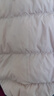 真维斯（Jeanswest）羽绒服2026春秋连帽轻薄短款外套白鸭绒保暖舒适粉色XL 实拍图