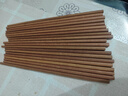 双枪红檀木筷子天然抗菌木筷 家用实木无漆无蜡筷子餐具套装10双 实拍图