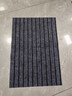 quatrefoil 地垫进门入户门口脚垫厨房卫生间防滑垫子门垫 40*60cm灰色条 实拍图