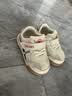 泰兰尼斯春季学步鞋男宝宝鞋子女童婴儿鞋透气软底机能鞋米白23码 实拍图