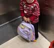 尤克达蒂（yookdd）幼儿园书包女孩2-3岁儿童外出小背包紫色双肩包女童包库洛米包包 库洛米儿童书包【送挂件】 实拍图