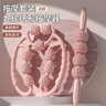 杜威克腿部按摩器滚轮环形夹腿大小腿肌肉放松器按摩滚轴狼牙棒 两件套 实拍图