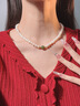 亚一[老庙黄金]珍珠项链女士款和田玉生日情人节520送女朋友礼物老婆 实拍图
