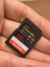闪迪（SanDisk）128GB SD内存卡 V90 8K U3 C10 高速相机存储卡 读写速300MB/s IP68 6米防摔 影院级高清拍摄 实拍图