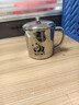 欧乐多（Olodo）抗菌316不锈钢茶杯茶水分离水杯大容量泡茶缸带盖办公室老式口杯 316抗菌杯【450ML】升级5A镜面 实拍图