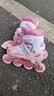 361°儿童轮滑鞋初学者男童女童溜冰鞋闪光轮旱冰鞋尺码可调节 粉色M码 实拍图