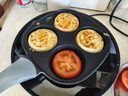炊大皇煎锅不粘锅早餐盘四孔煎蛋平底锅18cm电磁炉通用谷里GL18BF 实拍图