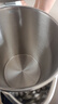美的（Midea）电热水壶家用烧水壶泡茶0涂层食品级304不锈钢自动断电双层防烫全钢无缝1.5L大容量 MK-HJ1566 实拍图