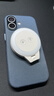 PGYTECH手机磁吸补光灯Magsafe三色温补光灯iphone17打光灯拍照摄影自拍主播直播人像美颜拍摄视频 薄雾灰 实拍图