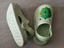 牧童儿童拖鞋夏男宝宝洞洞鞋软底女童卡通洗澡婴幼儿家居鞋奶龙绿170 实拍图