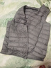 鸭鸭（YAYA）反季羽绒服男冬季轻薄羽绒背心内穿马夹男士保暖内胆薄款马甲KX 灰色 L /175 实拍图